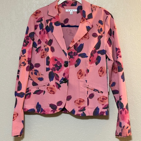 CAbi - Rose Garden Floral Blazer | Size 8 - Picture 1 of 4